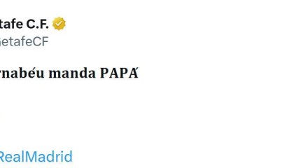 开云体育官方下载-赫塔费官媒赛后发布多条内容嘲讽皇马：在伯纳乌，是爸爸说了算